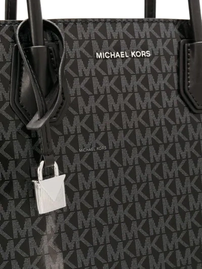 Shop Michael Michael Kors Mercer Tote Bag In Black