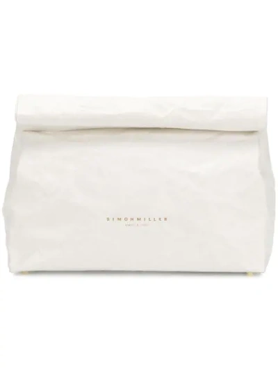 Shop Simon Miller Lunch Bag In White