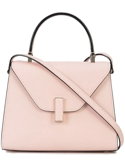 Shop Valextra Iside Crossbody Bag In Pink