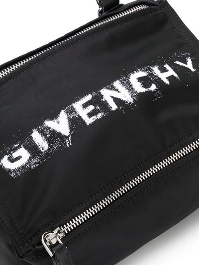 Shop Givenchy Logo Tote Bag In Black