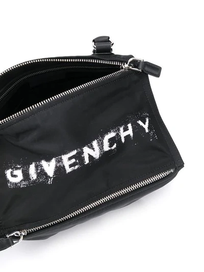 Shop Givenchy Logo Tote Bag In Black