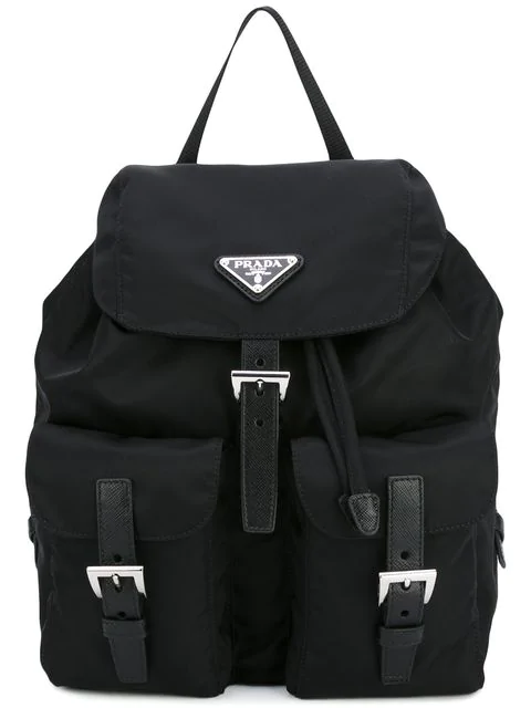 prada large nylon backpack