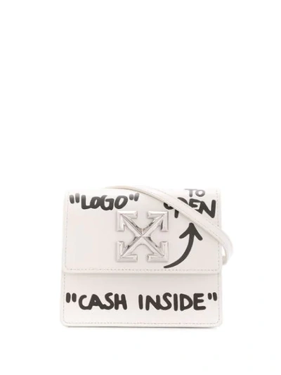 Shop Off-white 0.7 Jitney Belt Bag In White