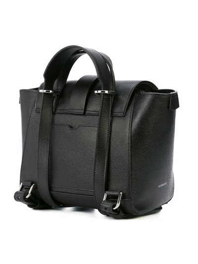 Shop Senreve Mini Maestra Shoulder Bag In Black