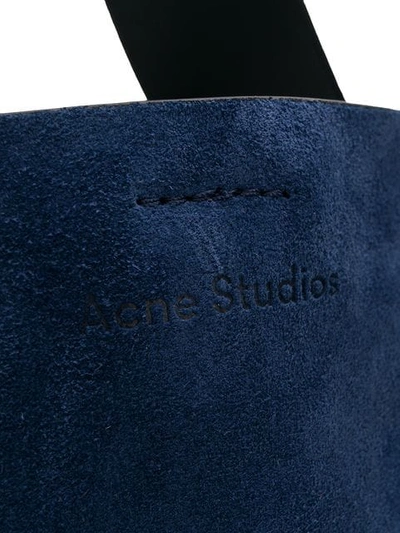 Shop Acne Studios Musubi Mini S Tote In Blue