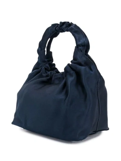 Shop The Row Circular Top Handle Bag In Blue