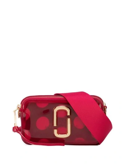 Shop Marc Jacobs The Jelly Snapshot Camera Bag In Red
