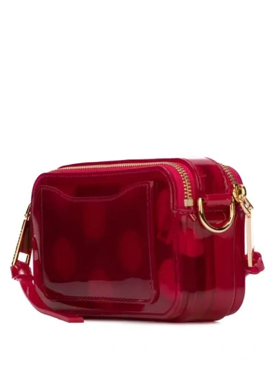 Shop Marc Jacobs The Jelly Snapshot Camera Bag In Red