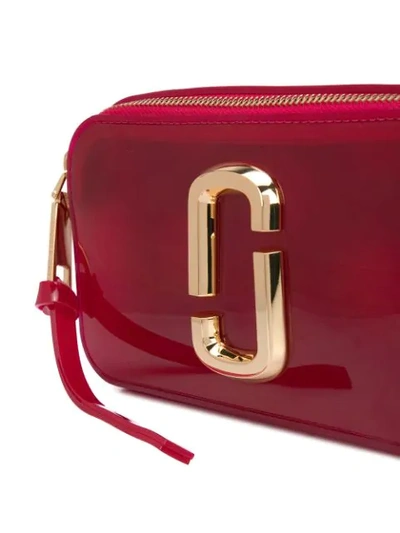 Shop Marc Jacobs The Jelly Snapshot Camera Bag In Red