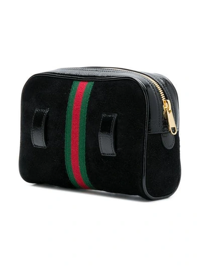 Shop Gucci Ophidia Small Belt Bag In Black