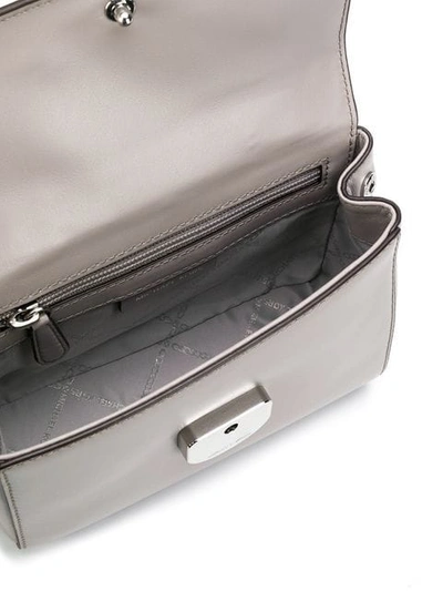 Michael Michael Kors Mini Ava Crossbody Bag In Grey