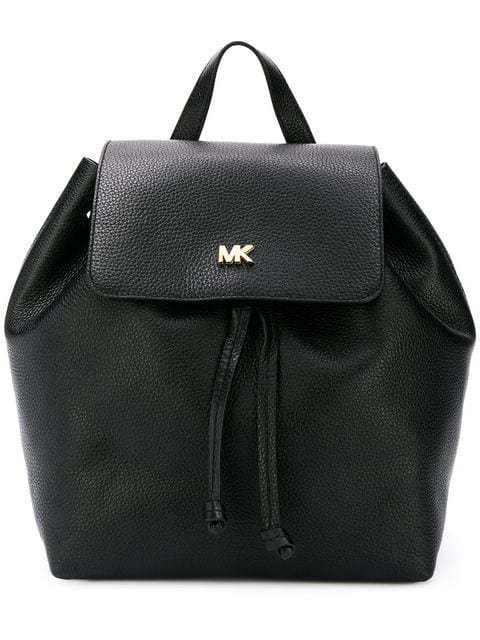 michael kors junie backpack black