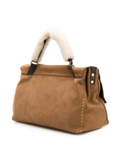 Shop Zanellato Postina Tote Bag - Brown