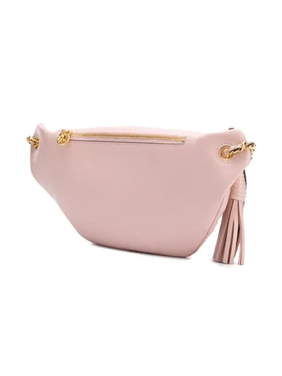Shop Tory Burch Fleming Belt Bag In Pink