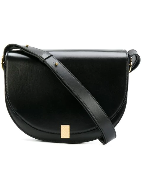 Victoria Beckham Half Moon Box Shoulder Bag - Black | ModeSens