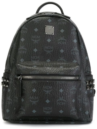 Shop Mcm Small 'stark' Backpack In Black