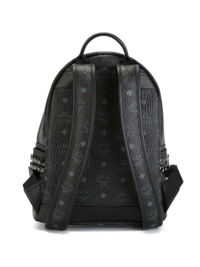 Shop Mcm Small 'stark' Backpack In Black