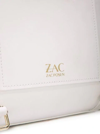Shop Zac Zac Posen Eartha Convertible Backpack In White