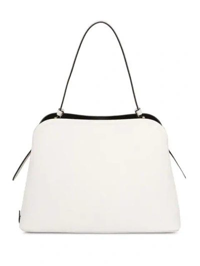 Shop Prada Promenade Shoulder Bag In White