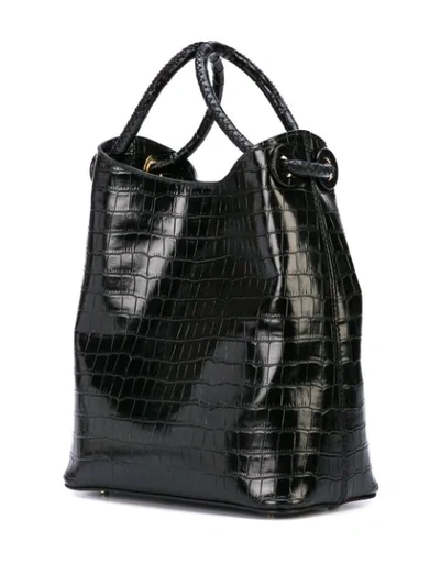 Shop Elleme Satchel Bag In Black