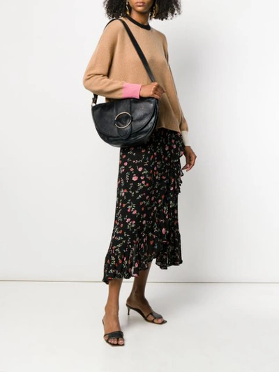 Shop L'autre Chose Hobo Shoulder Bag - Black