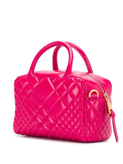 Shop Versace Medusa Head Tote In Pink