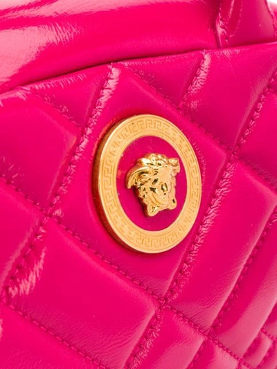 Shop Versace Medusa Head Tote In Pink