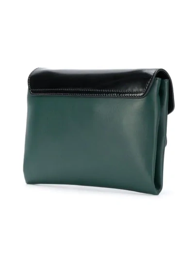 Shop Marni Trunk Pochette Shoulder Bag - Green