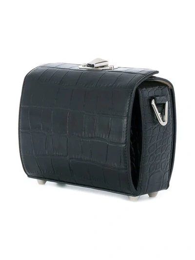 Shop Alexander Mcqueen Box Bag 19 In Black