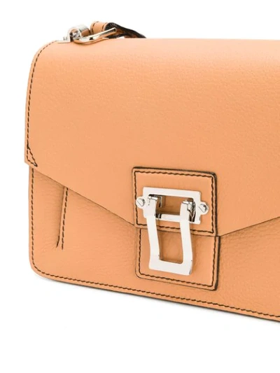 Shop Proenza Schouler Hava Shoulder Bag With Whipstitch Strap - Brown