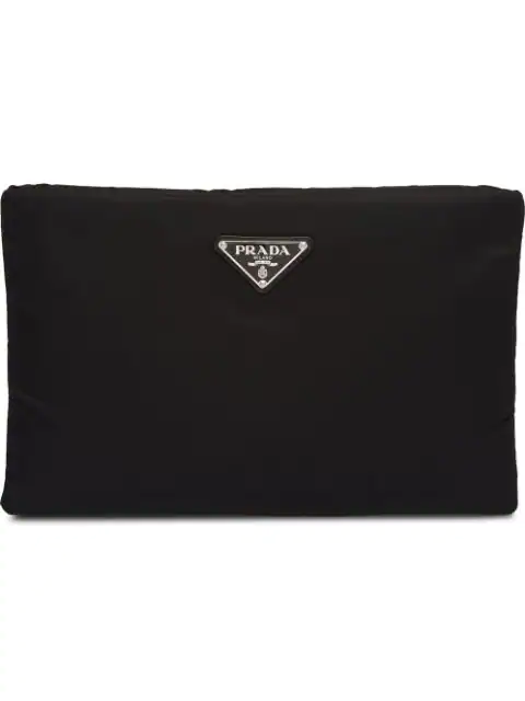 prada nylon clutch