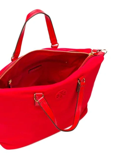 Shop Tory Burch Tilda Small Tote In Red