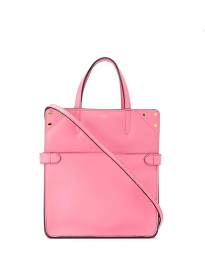 Shop Fendi Flip' Schultertasche In Pink