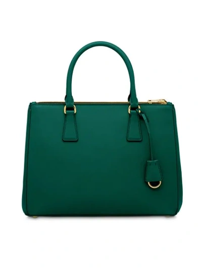 Shop Prada Galleria Bag In Green