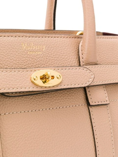 Shop Mulberry Small Tote Bag In Pink
