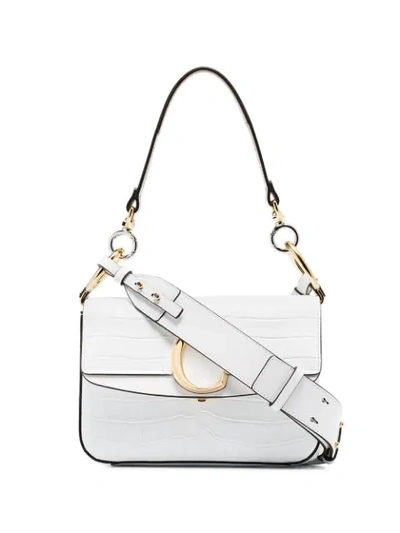 Chlo C Double Shoulder Bag In White ModeSens