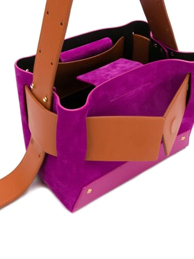 Shop Yuzefi Box Shoulder Bag - Pink
