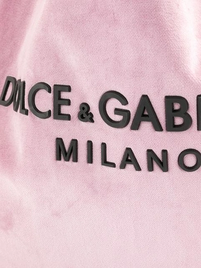 Shop Dolce & Gabbana Market Tote In Pink