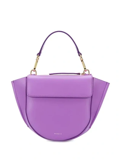 Shop Wandler Hortensia Crossbody Bag In Purple