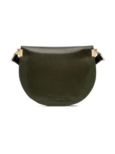 Shop Jw Anderson Latch Shoulder Bag In Green