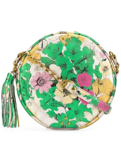 Shop Jérôme Dreyfuss Floral Print Round Shoulder Bag - Multicolour