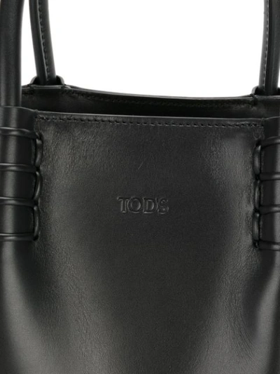 Shop Tod's Small Tote Bag - Black