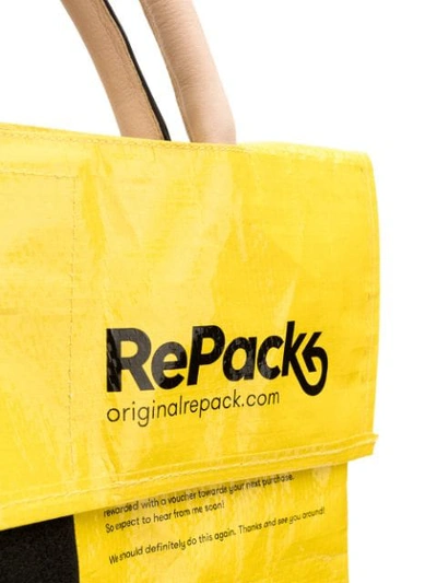 Shop Aalto X Repack Tote Bag In Yellow