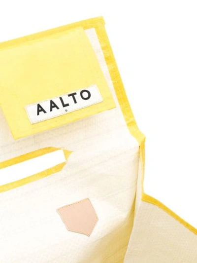 Shop Aalto X Repack Tote Bag In Yellow