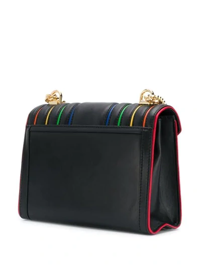 MICHAEL MICHAEL KORS WHITNEY RAINBOW BAG - 黑色