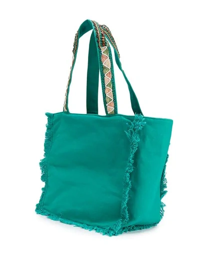 Shop Antik Batik Mauri Tote - Green