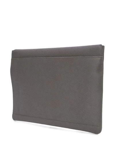 Shop Senreve Envelope Sleeve Clutch In Grey