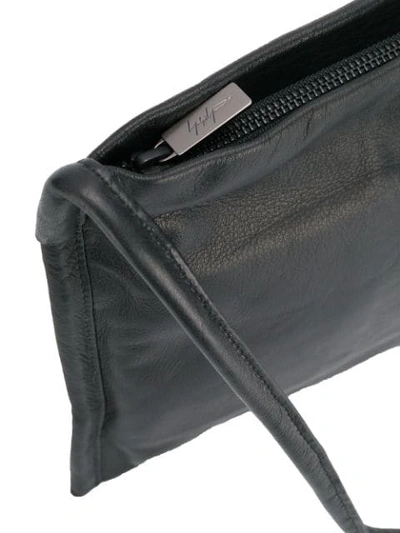 Shop Yohji Yamamoto Sacoche Shoulder Bag - Black