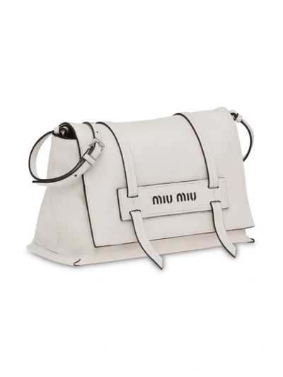 Grace Lux Shoulder Bag White