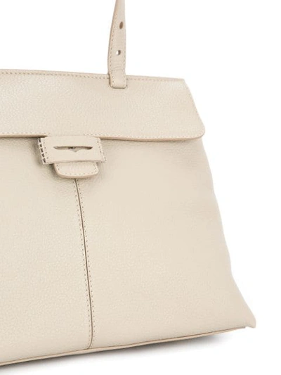 Shop Myriam Schaefer Baby Lord Shoulder Bag In Neutrals